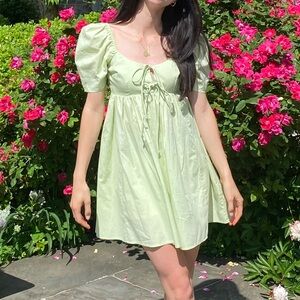 Abercrombie Bubble Sleeve Dress